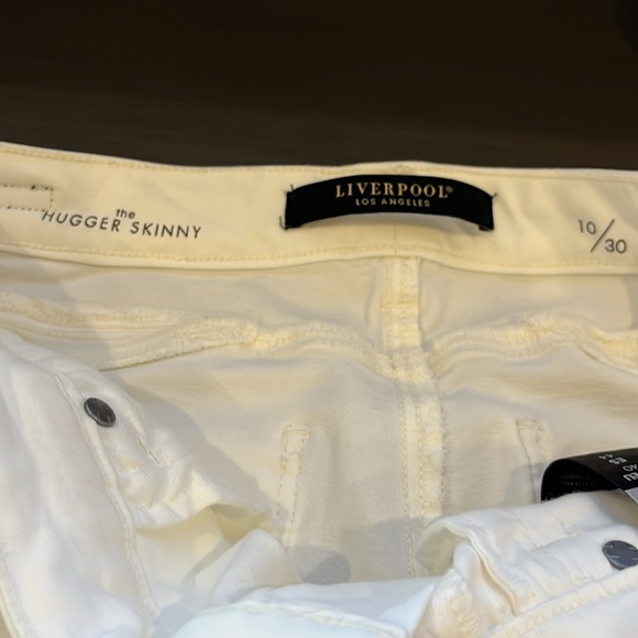 Liverpool white Hugger skinny Jean size 10/30. - Picture 5 of 5